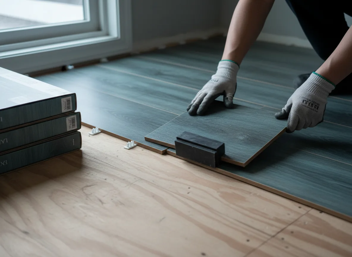 Luxury Vinyl Plank Installation company in Exline, IA